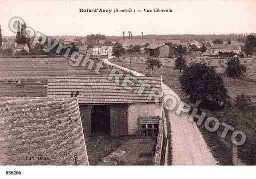 Ville de BOISD'ARCY, carte postale ancienne