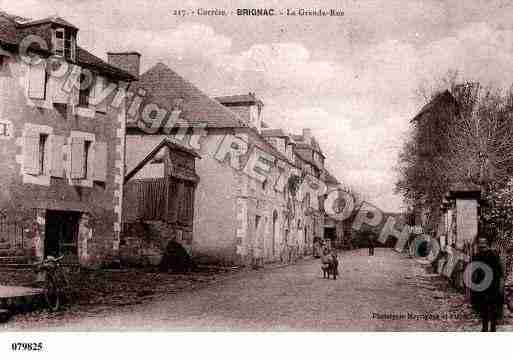 Ville de BRIGNACLAPLAINE, carte postale ancienne