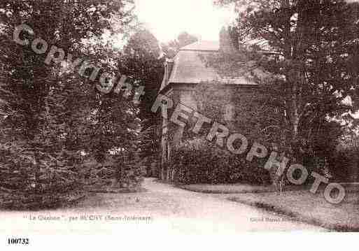 Ville de BUCHY, carte postale ancienne