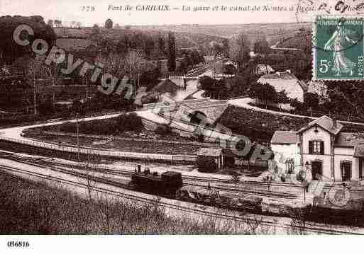 Ville de CARHAIXPLOUGUER, carte postale ancienne