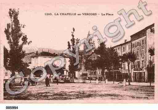 Ville de CHAPELLEENVERCORS(LA), carte postale ancienne