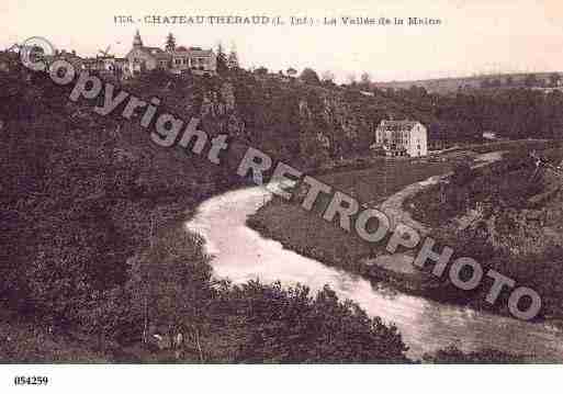 Ville de CHATEAUTHEBAUD, carte postale ancienne