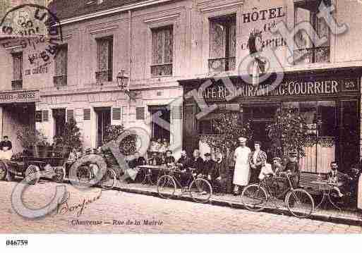 Ville de CHEVREUSE, carte postale ancienne