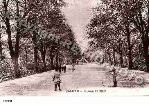 Ville de COLMAR, carte postale ancienne