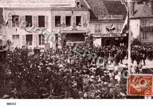 Ville de CORMICY, carte postale ancienne