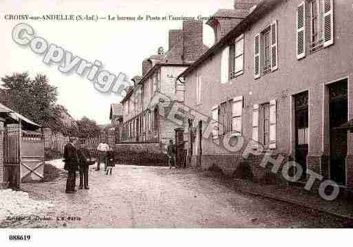 Ville de CROISYSURANDELLE, carte postale ancienne