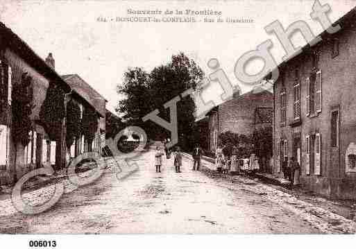 Ville de DONCOURTLESCONFLANS, carte postale ancienne