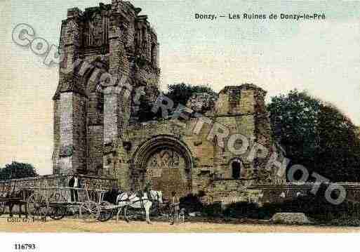 Ville de DONZY, carte postale ancienne Ville de DONZY, carte postale ancienne