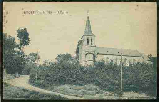 Ville de ENQUINLESMINES, carte postale ancienne