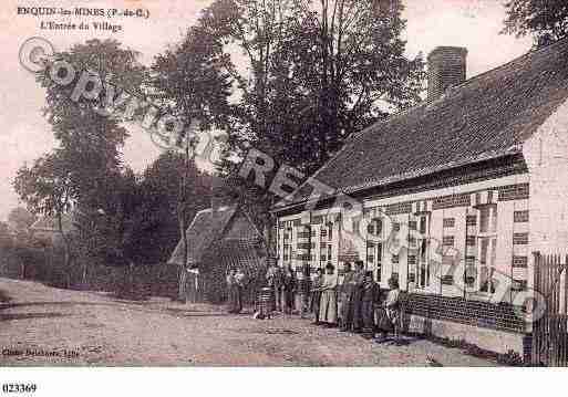 Ville de ENQUINLESMINES, carte postale ancienne