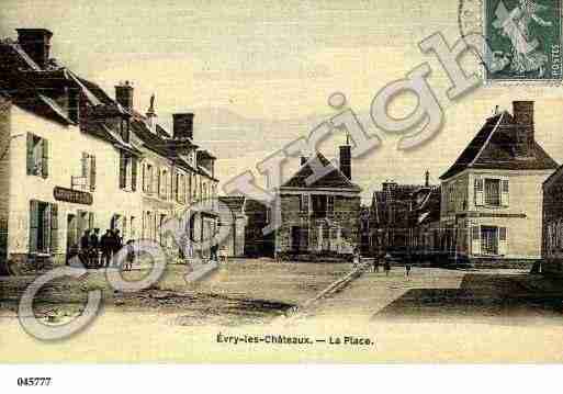 Ville de EVRYGREGYSURYERRE, carte postale ancienne