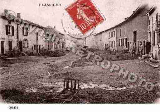 Ville de FLASSIGNY, carte postale ancienne