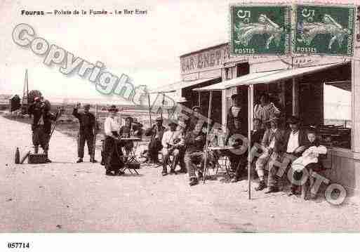 Ville de FOURAS, carte postale ancienne
