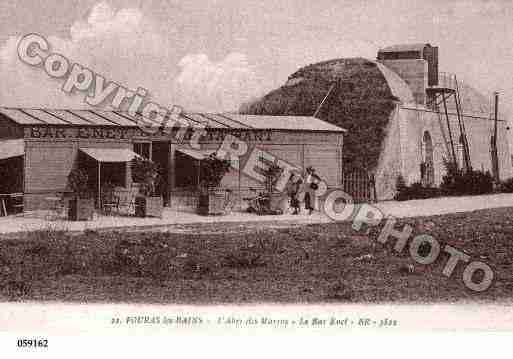Ville de FOURAS, carte postale ancienne