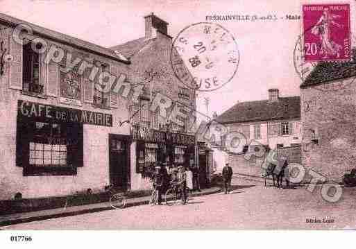 Ville de FREMAINVILLE, carte postale ancienne