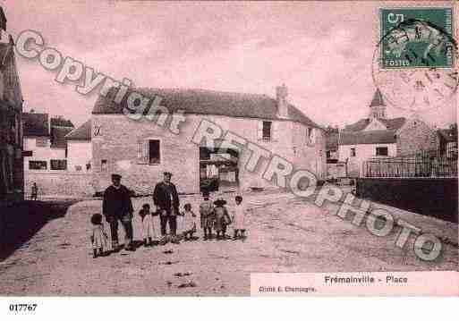 Ville de FREMAINVILLE, carte postale ancienne