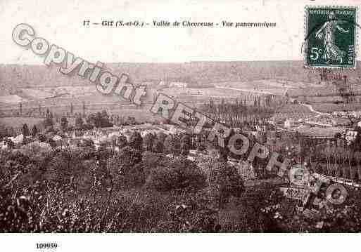 Ville de GIFSURYVETTE, carte postale ancienne