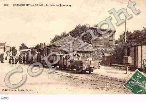 Ville de GRANDCAMPMAISY, carte postale ancienne