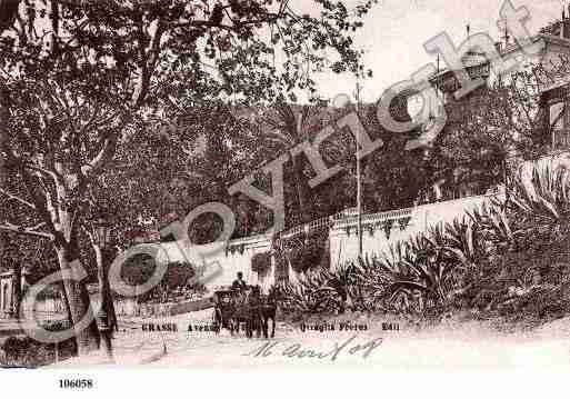 Ville de GRASSE, carte postale ancienne Ville de GRASSE, carte postale ancienne