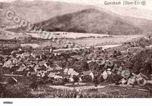 Ville de GUNSBACHVILLAGE, carte postale ancienne