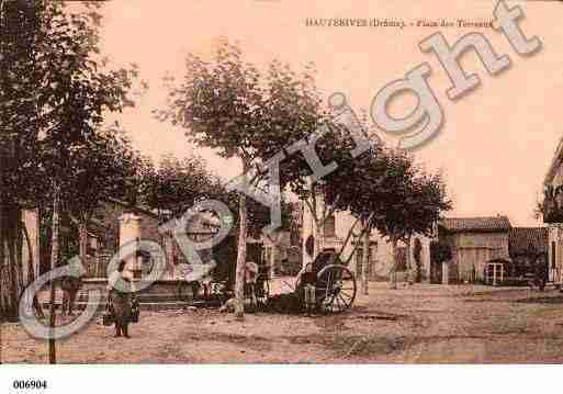 Ville de HAUTERIVES, carte postale ancienne