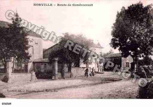Ville de HORVILLEENORNOIS, carte postale ancienne