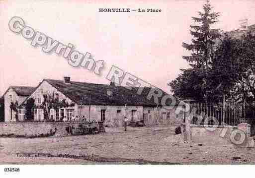 Ville de HORVILLEENORNOIS, carte postale ancienne