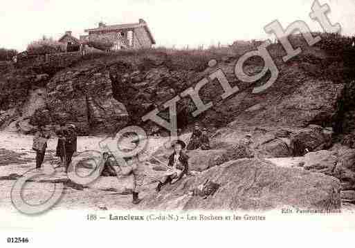 Ville de LANCIEUX, carte postale ancienne