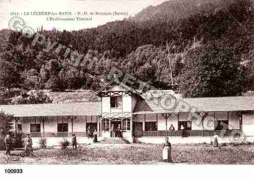 Ville de LECHERE(LA), carte postale ancienne