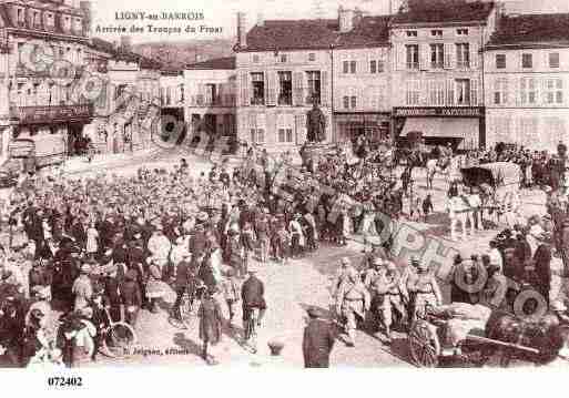 Ville de LIGNYENBARROIS, carte postale ancienne