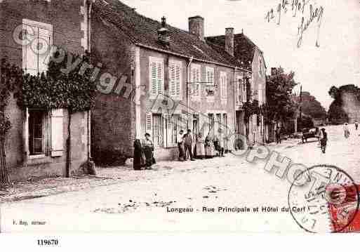 Ville de LONGEAUPERCEY, carte postale ancienne