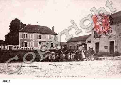Ville de MAISONROUGE, carte postale ancienne