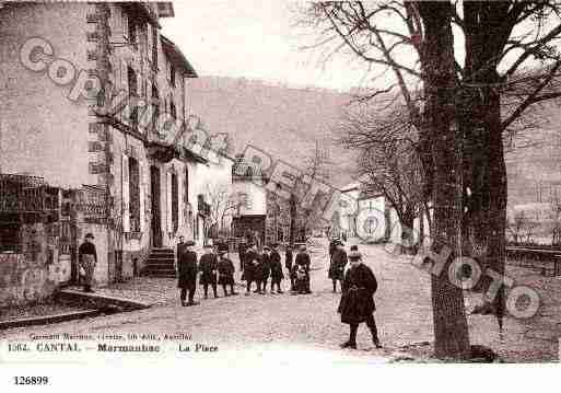 Ville de MARMANHAC, carte postale ancienne