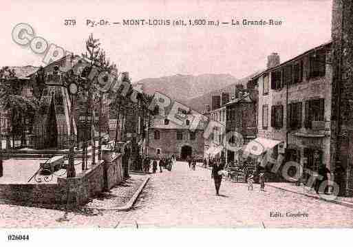 Ville de MONTLOUIS, carte postale ancienne