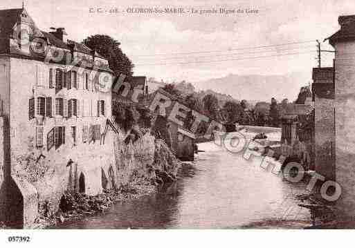 Ville de OLORONSAINTEMARIE, carte postale ancienne