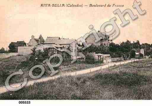 Ville de OUISTREHAM, carte postale ancienne