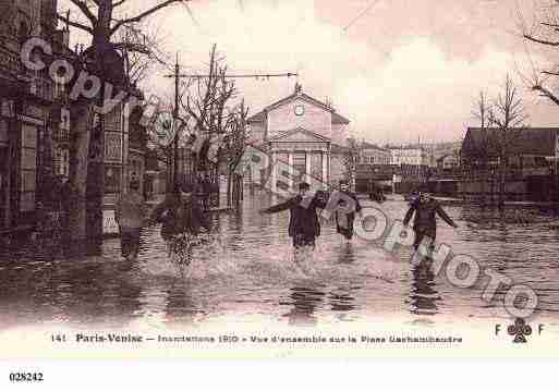 Ville de PARIS12, carte postale ancienne