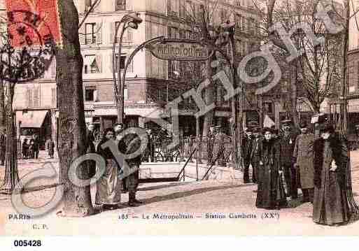 Ville de PARIS20, carte postale ancienne