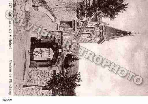 Ville de PIEDDEBORNE, carte postale ancienne