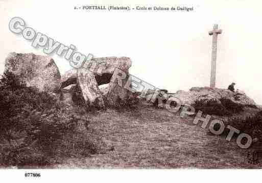 Ville de PLOUDALMEZEAU, carte postale ancienne