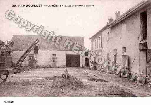 Ville de RAMBOUILLET, carte postale ancienne