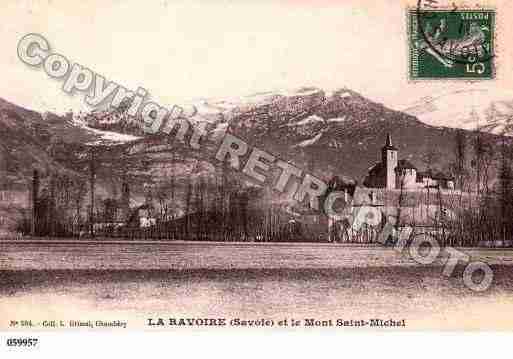 Ville de RAVOIRE(LA), carte postale ancienne