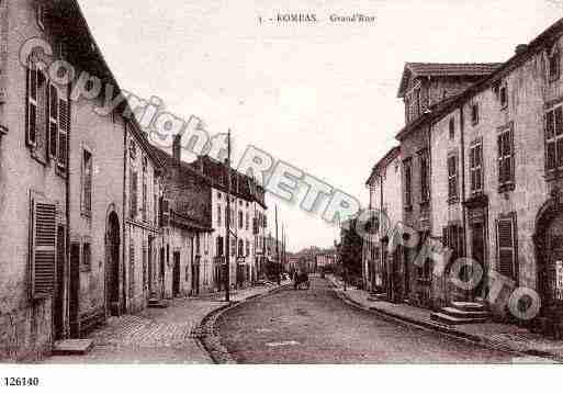 Ville de ROMBAS, carte postale ancienne