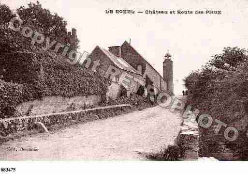 Ville de ROZEL(LE), carte postale ancienne