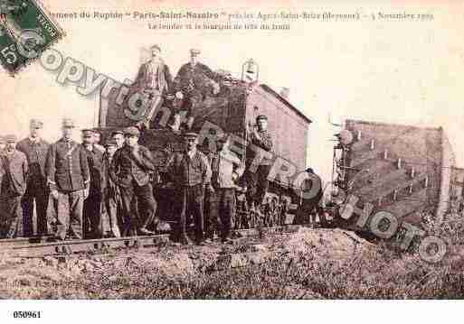 Ville de SAINTBRICE, carte postale ancienne