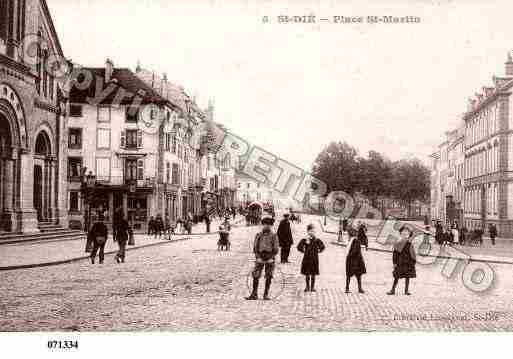 Ville de SAINTDIE, carte postale ancienne