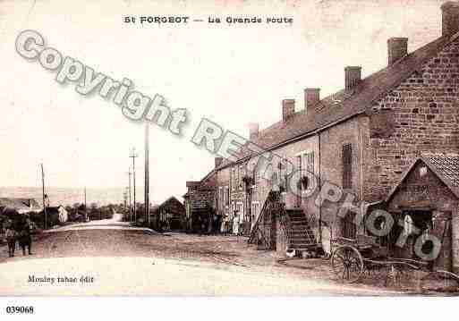 Ville de SAINTFORGEOT, carte postale ancienne Ville de SAINTFORGEOT, carte postale ancienne