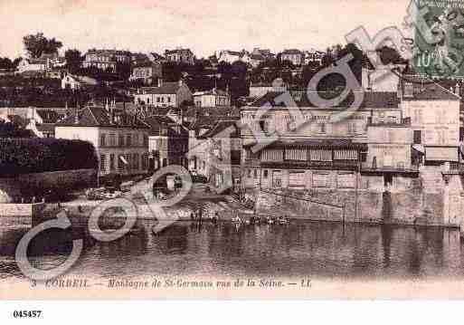 Ville de SAINTGERMAINLESCORBEIL, carte postale ancienne