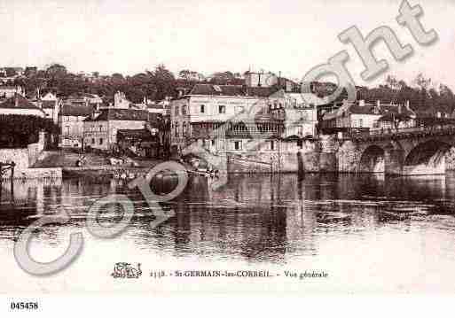 Ville de SAINTGERMAINLESCORBEIL, carte postale ancienne