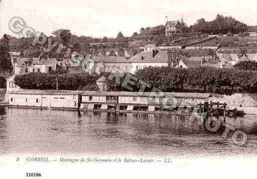 Ville de SAINTGERMAINLESCORBEIL, carte postale ancienne